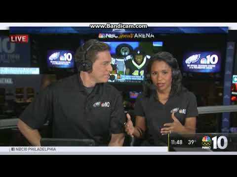 WCAU NBC 10 News at 11pm Sunday open December 3, 2017