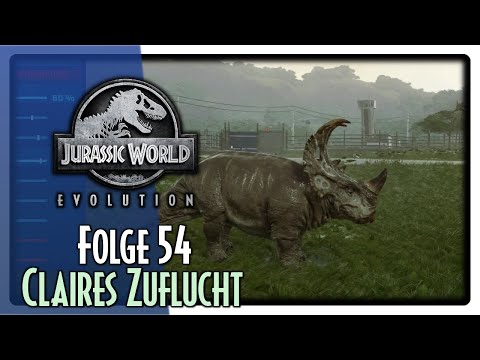 Fleischfresser beruhigen - Sturm | Claires Zuflucht - Folge 54 - Jurassic World Evolution [Deutsch]