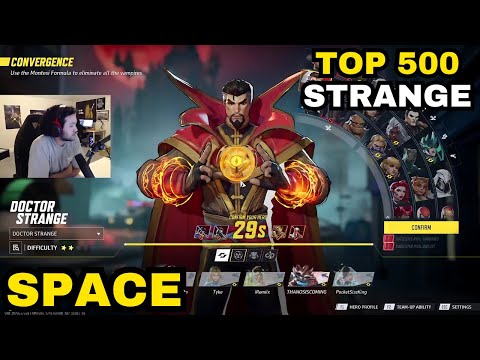 52 ELIMS! SPACE TOP 500 DOCTOR STRANGE GAMEPLAY MARVEL RIVALS SEASON 1.5
