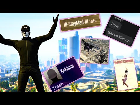 TRASHING GTA Online's Most Pitiful TRYHARDS in The Most Skillful Way