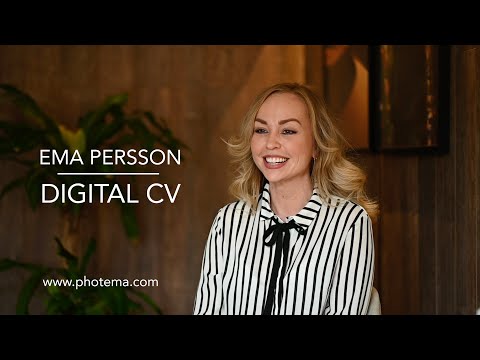 Mitt digitala CV - Jag är tillgänglig för nya jobb!