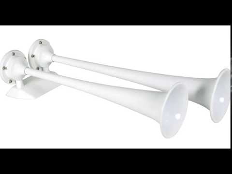 22224 — Dual Trumpet Air Horn 24V White, OEM