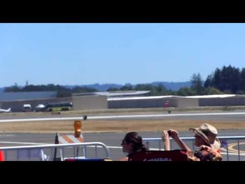 Bremont Horsemen (F-86 Sabres) taking off