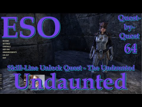 The Elder Scrolls Online –Quest-by-Quest Ep.64—One of the Undaunted