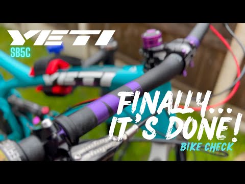Yeti SB5c Bike Check | Finally! | Pinoy Brit
