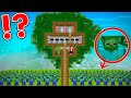 JJ and Mikey Built a SECURITY HOUSE Inside a Huge TREE vs ZOMBIE APOCALYPSE in Minecraft - Maizen