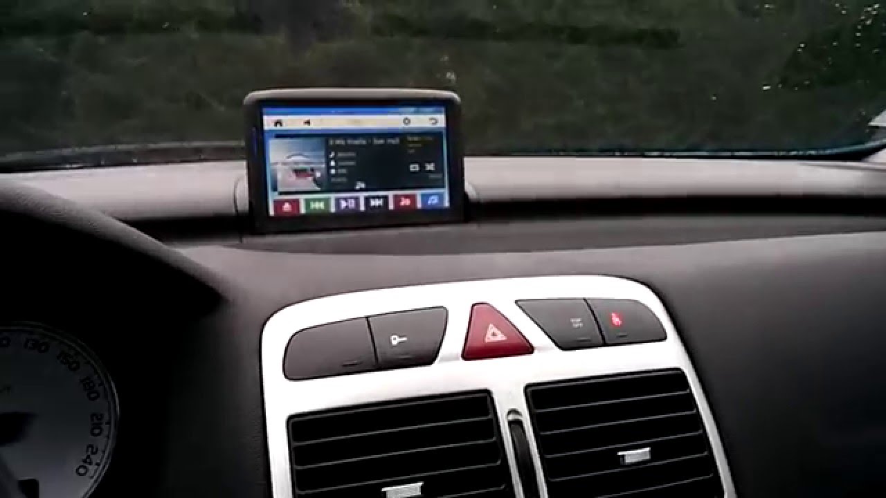 demo autoradio gps 307 cc adaptable (can bus)