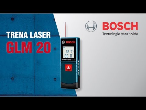 Medidor De Distancia Glm20 A Laser 20m Bosch | Mercado Livre