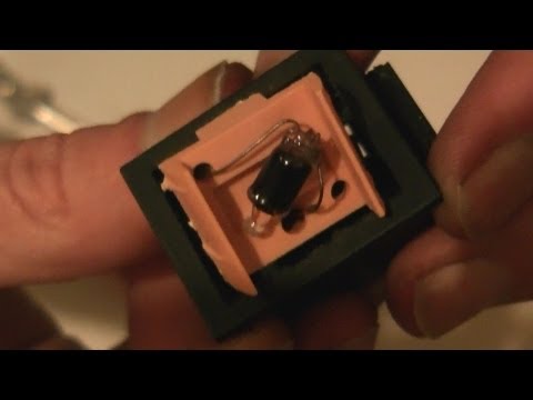 Schalter zerlegen und sehr alte Glimmlampe rausholen - eflose #231