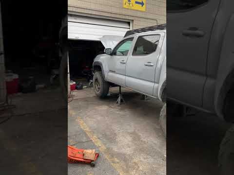 3rd gen Tacoma front differential Eaton E-Locker functionality test