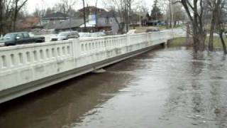 preview picture of video 'Washington Street Bridge, Rensselaer, In 3-12-09'