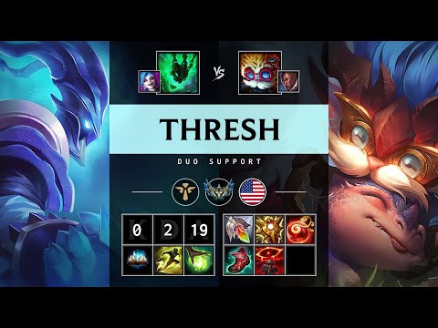 Thresh Support vs Heimerdinger - NA Challenger Patch 25.20