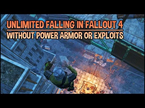 Unlimited Falling in Fallout 4 without Power Armor or Exploits