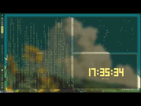 caelestia shell / arch linux | @illutate showcase moded