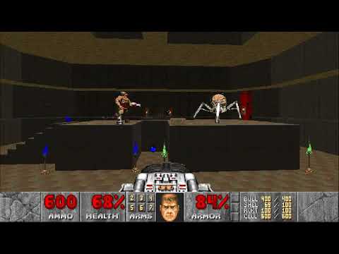 DOOM II - MAP20's Cyberdemon vs Spider Mastermind