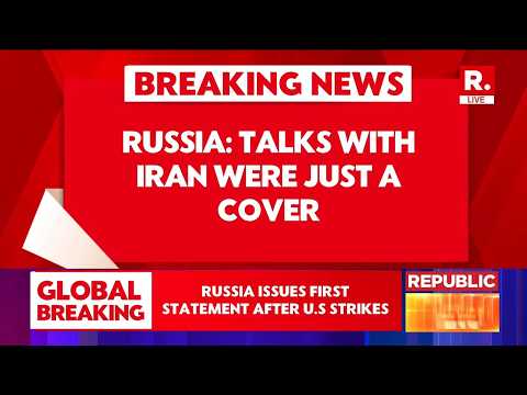 BREAKING: First Statement from Russia After U.S.-Israel Strikes | IRAN vs US