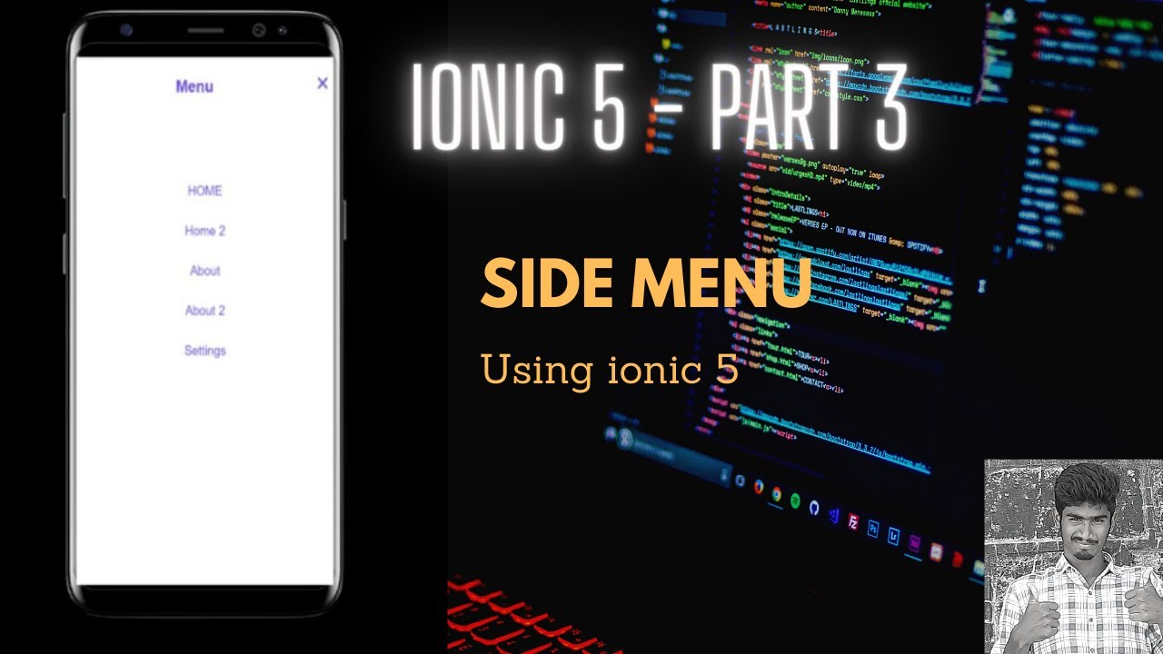 Sidemenu | Ionic Series |  Developers Tutorial |