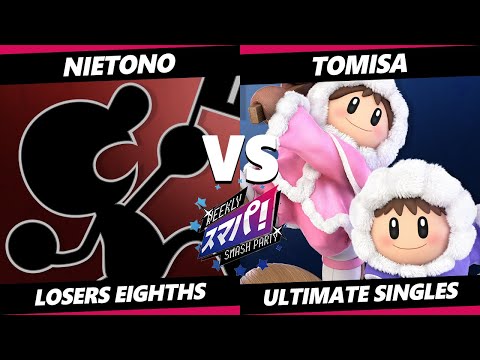 Sumapa 100 Top 8 - Nietono (Game & Watch) Vs. Tomisa (Ice Climbers) Smash Ultimate - SSBU