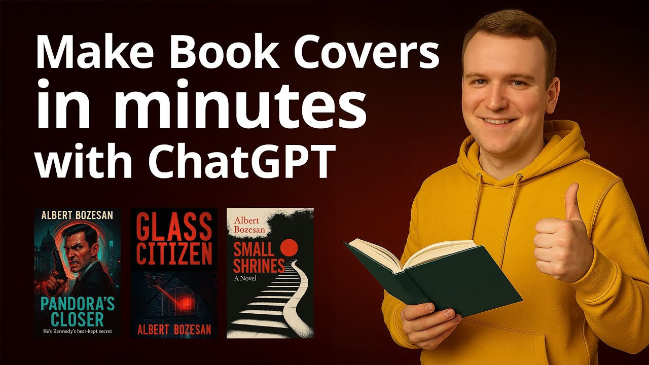 Create Book Covers with ChatGPT 4o - Tutorial (2025)