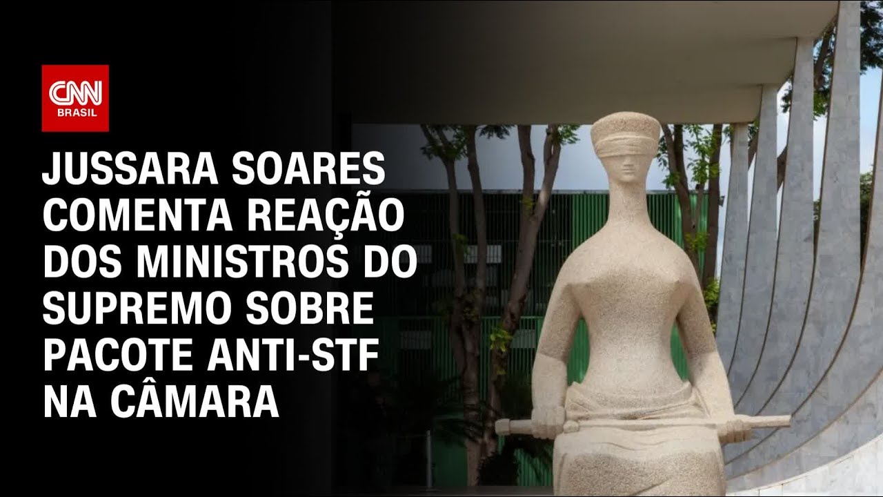 Jussara Soares comenta reação dos ministros do Supremo sobre pacote anti-STF na Câmara | Prime Time