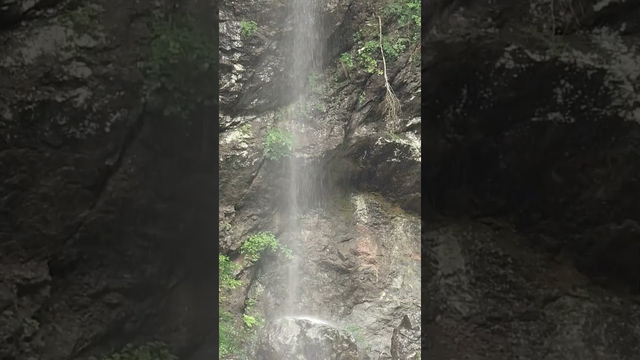 Mystic Waterfall Behind Misogiden | Tenkawa, Nara