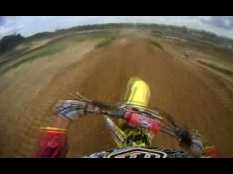 MXPTV Helmet Cam - Tyler Wozney on RM125 at Blue Diamond