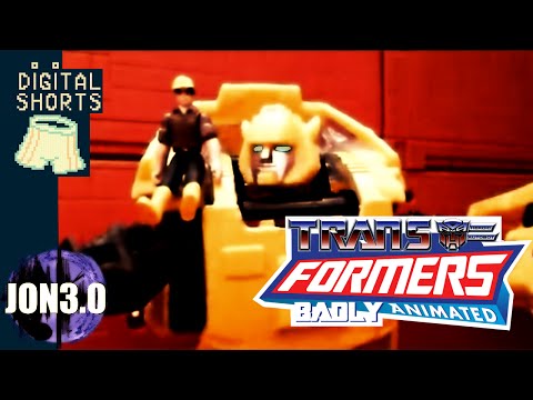 DIGITAL SHORT Transformers Badly Animated "80's Reunion"