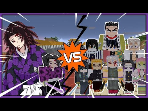 Insane Showdown: Michikatsu vs All Hashira