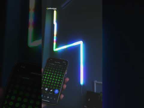 Đèn RGBIC hiệu ứng NID Glide dạng ống - Cho góc làm việc bừng sáng