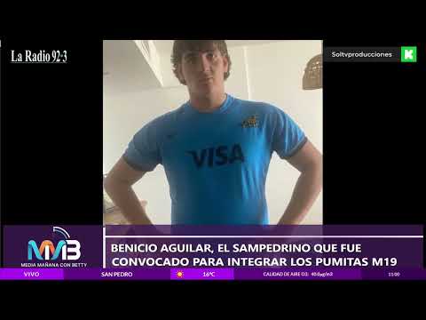 Benicio Aguilar fue convocado para integraar los pumitas M19
