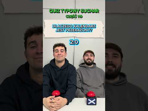 Quiz typowy suchar część 119 dzisiaj trudniejszy poziom #suchary #śmieszne #quiz