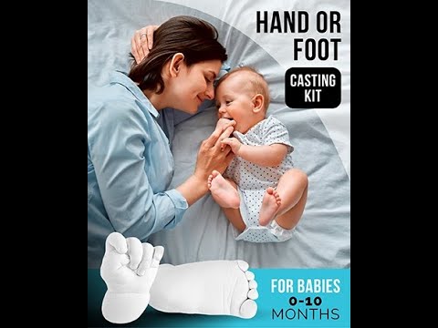 Hula Home Hand Casting Kit for Couples or Family with Mounting Plaque  Anniversary DIY ! GADGETS BTS