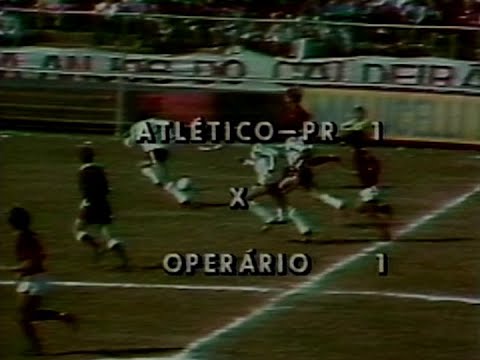 Athletico 1 x 1 Operário | Campeonato Paranaense 1980