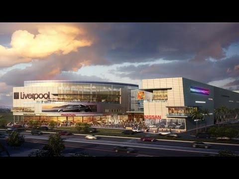 Retail Mall 3D CGI fly-through