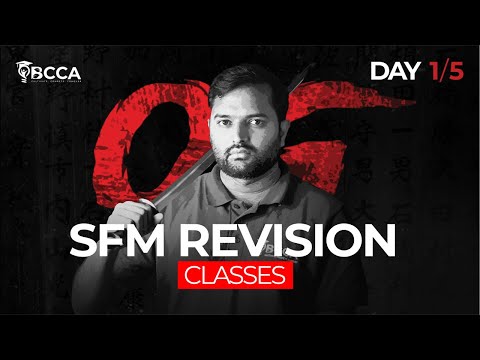 CMA Final SFM | REVISION CLASSES | OG SERIES | DAY 1 | DEC 2025 | CA CMA RAVI KUMAR SIR