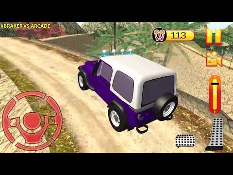 Rough Terrain Jeep Driving 2018 - Offroad 4x4 New Prado Jeep Vehicle Unlocked Android Gameplay 2018