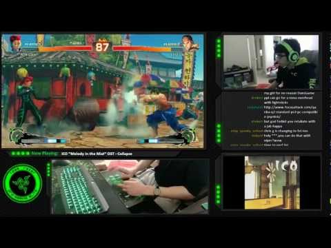 SSF4 AE 2012 Endless Matches: RZR Latif (Viper) vs AC XSK Samurai ( Ryu)