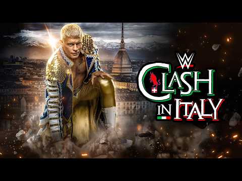 WWE Clash in Italy Cold Open