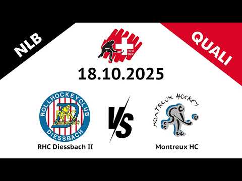 Highlights: Rollhockey NLB - RHC Diessbach II vs. Montreux HC
