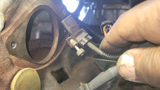 chevy aveo crank sensor removal/location
