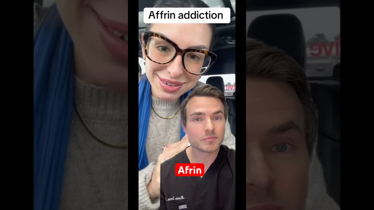 Afrin nasal addiction: quick relief, but beware rebound congestion. Flonase is better 👃⚠️