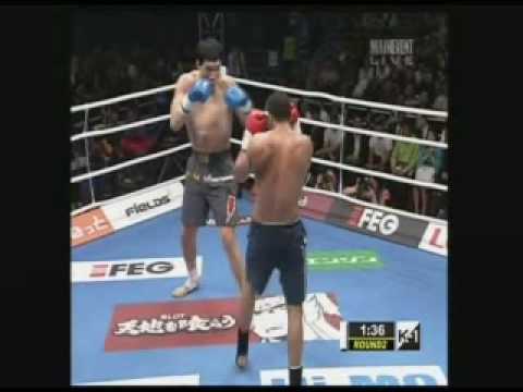 K-1 GP Final 16 CHOI vs HARI with English Commentary