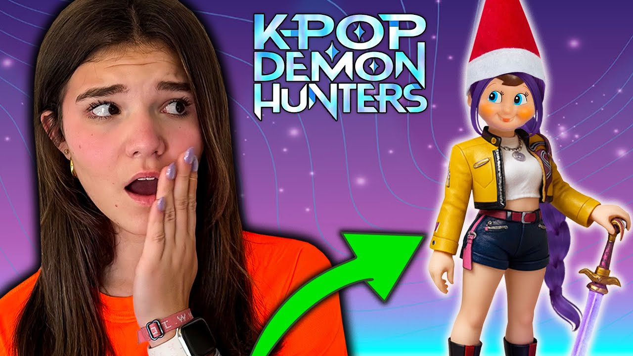 My Elf On The Shelf is a Kpop Demon Hunter??