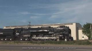 preview picture of video 'UP 844 CFD 2010 Greeley to La Salle'