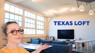 Our Texas Loft Condo Tour !! Before Renovation in DFW