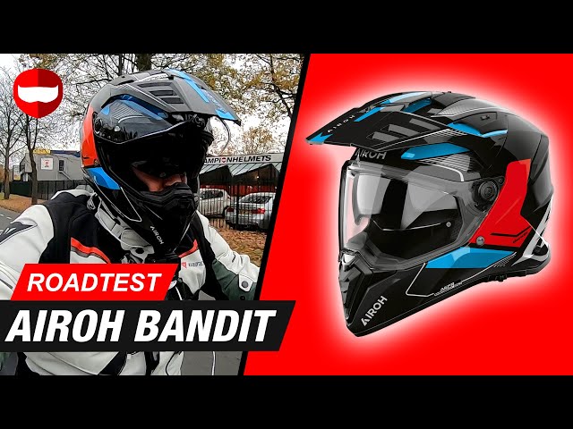 Buy Airoh Commander 2 Reveal Blue/Red Gloss + Free Shipping! | 34