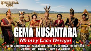 Download lagu GEMA NUSANTARA - Medley Lagu Daerah | Cinematic Ethnic Trance Remix by Syncestral Code mp3