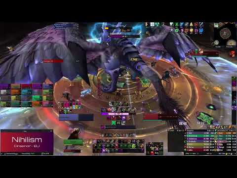 Nihilism vs Mythic Raszageth - Demo Warlock PoV