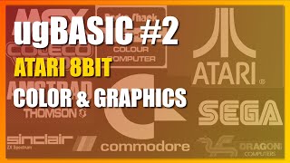 ugBasic Game Programming #2. Exploring Atari 8bit Color Graphics