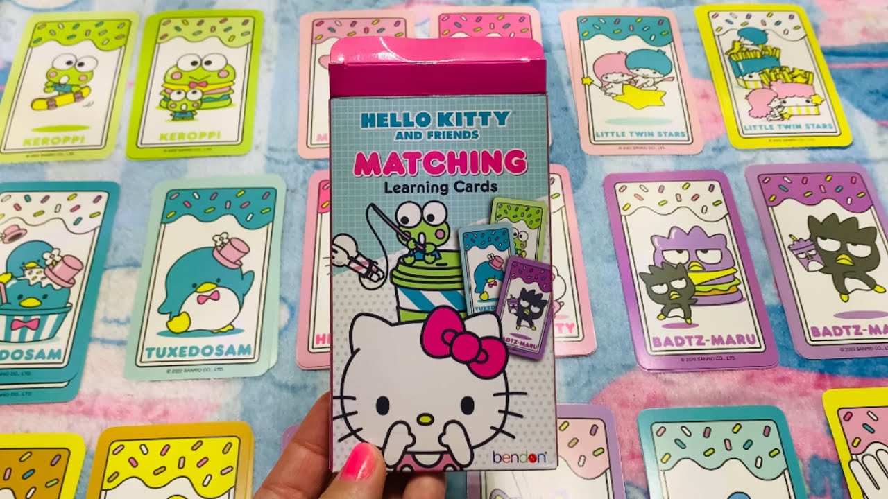 Hello Kitty Matching Card Game